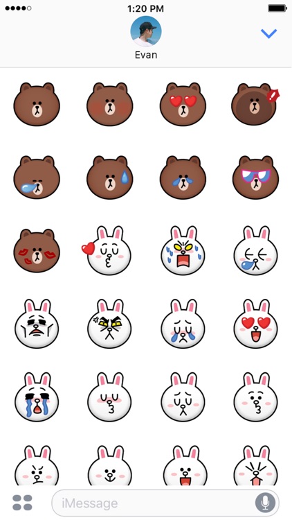 BROWN & CONY Emoji Stickers - LINE FRIENDS screenshot-3