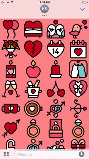 Valentine's Day Stickers - Love For Messages(圖2)-速報App