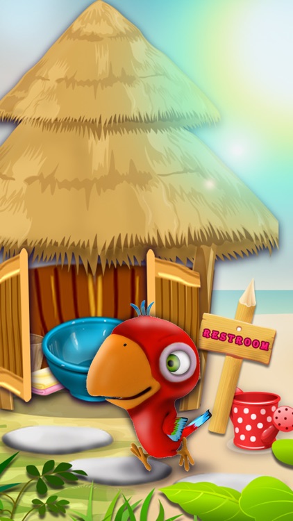 Talking Parrot Virtual Pet Bird simulator for kids screenshot-3