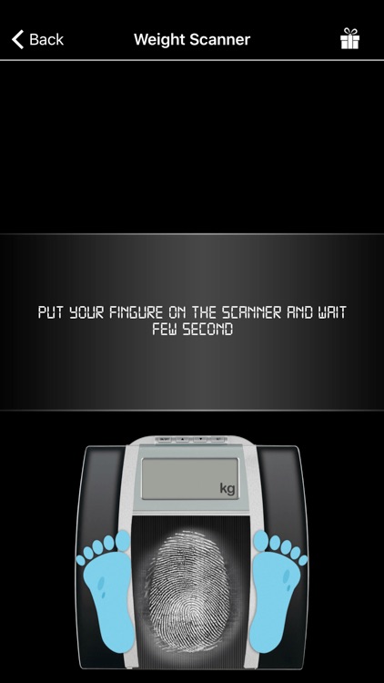 Weight Finger Scanner Prank screenshot-4