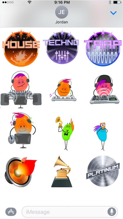 Beat Heads - animated stickers for producers