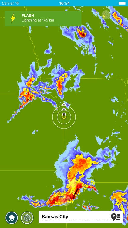 Lightning Alarm with worldwide lightning radar screenshot-3