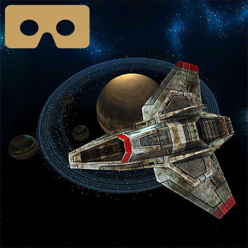 VR Galaxy Spaceship Star Rocket Simulator Games Icon