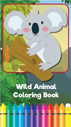 Coloring Cartoon Book Wild Koala prescho