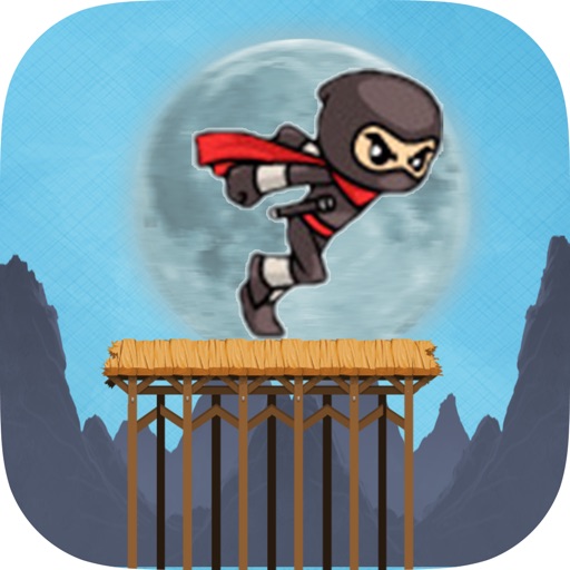 Ninja Crazy Running Jump Icon