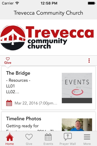 Trevecca Community Church screenshot 2