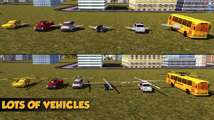 Fast Motorbike Robot Simulator: Flying Drone screenshot-4