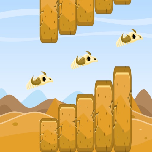 Flappy Skull - Desert Adventure Icon