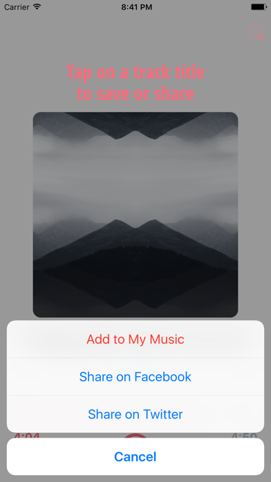 How to cancel & delete Next Track - Music Match from iphone & ipad 4