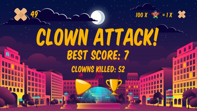 Clown Attack - Get the Killer Clowns!(圖1)-速報App