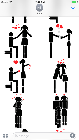 Stickers for those who fall in love(圖3)-速報App