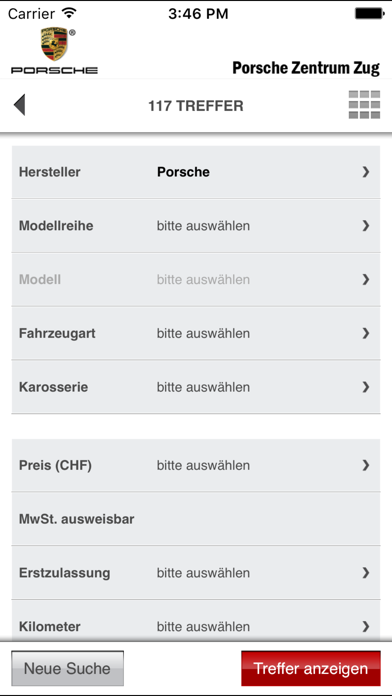 How to cancel & delete Porsche Zentrum Zug für iPhone from iphone & ipad 3