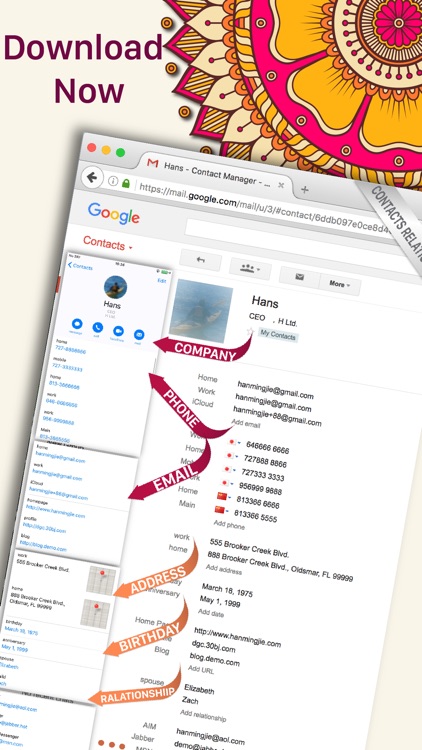 Fast Sync for Gmail Contacts Lite screenshot-4