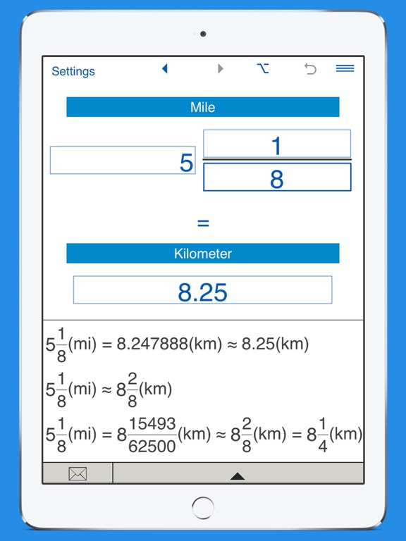 Screens2 For Miles To Kilometers And Km To Miles Converter Screens2 For Miles To Kilometers And Km To Miles Converter