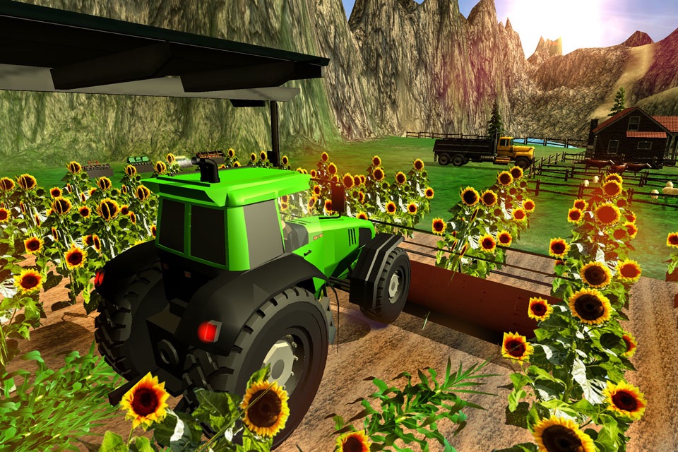 Heavy Tractor Farmer Sim 2017 : Farming Adventure screenshot 3