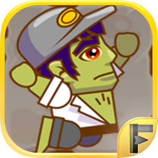 Super Flying Zombie Man Icon