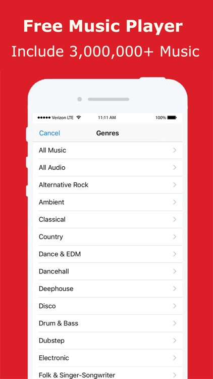 Free Music - Unlimited Songs Player & Mp3 Streamer