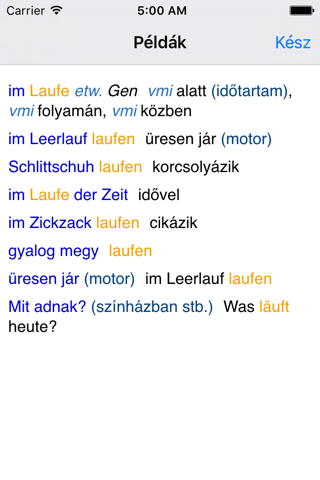 Német–magyar szótár Lingea screenshot 3