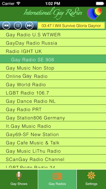 International Gay Radio Channels
