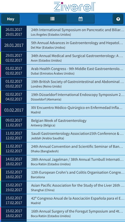 Calendario Congresos Aparato digestivo screenshot-3