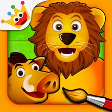 Activities of Savanna Animals: Toddlers Games Puzzles Kids Free