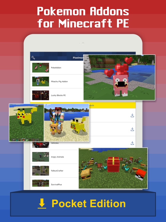 Free Addons For Minecraft Pe Add Ons For Pokemon On The App Store