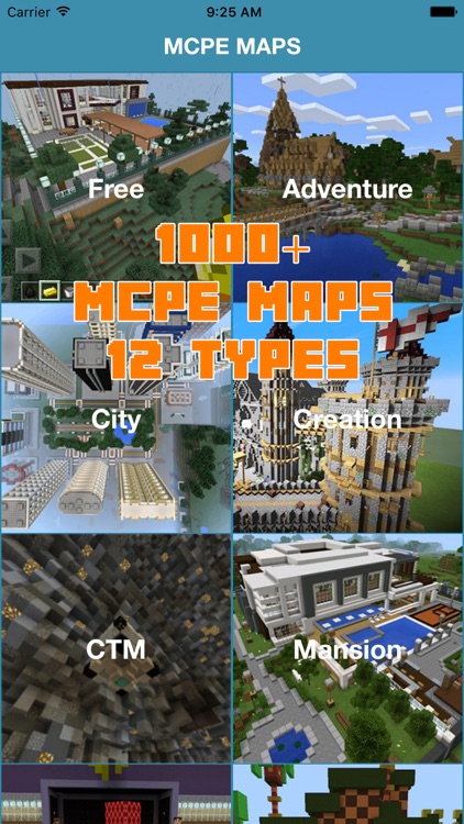 1000+ MCPE MAPS FOR MINECRAFT POCKET EDITION GAME