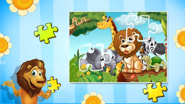 Wild Animal Puzzles For Kids(圖2)-速報App