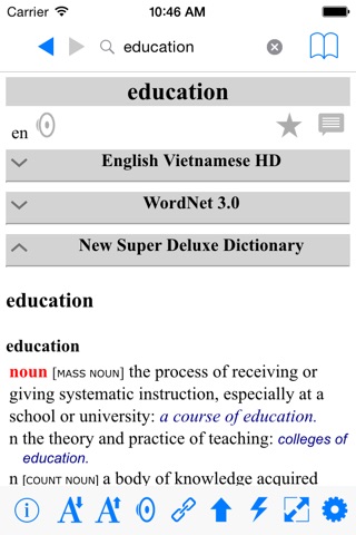 Từ Điển Deluxe Anh Việt - Super English Vietnamese screenshot 3