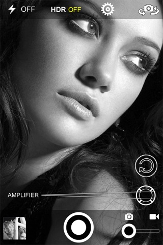 Black & White Video Camera With Night Mode Amp. screenshot 2