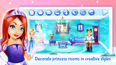 Ice Princess Doll House Design: Game.s For Girls screenshot 3