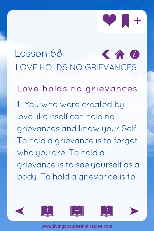 A Course in Miracles - ACIM App Deluxe Features screenshot 2