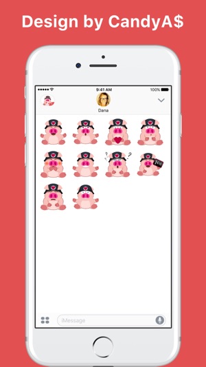 Cute Piggy Commando (Animated) stickers(圖2)-速報App