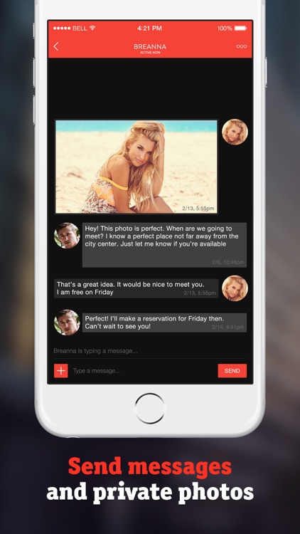 Fotochat - Dating app to chat, flirt, share photos screenshot-3