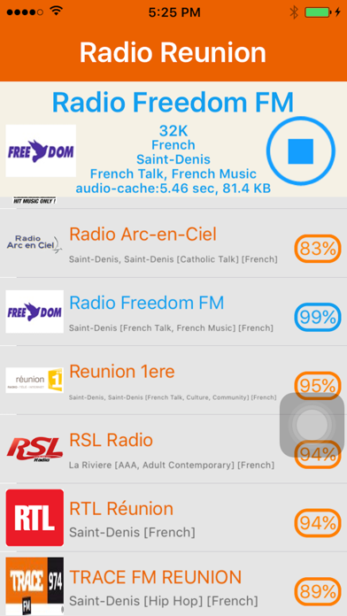 How to cancel & delete Radio Reunion - Radio Réunion from iphone & ipad 4