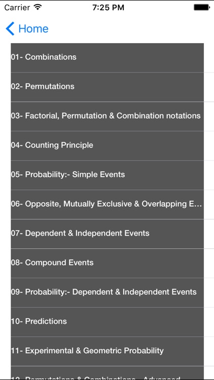 EZ Permutations Combinations & Probability screenshot-4