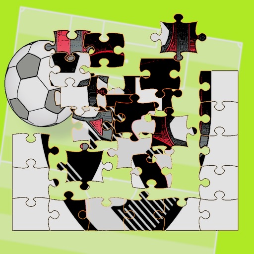 English Football Logo Jigsaw Puzzles Kids Game iOS App