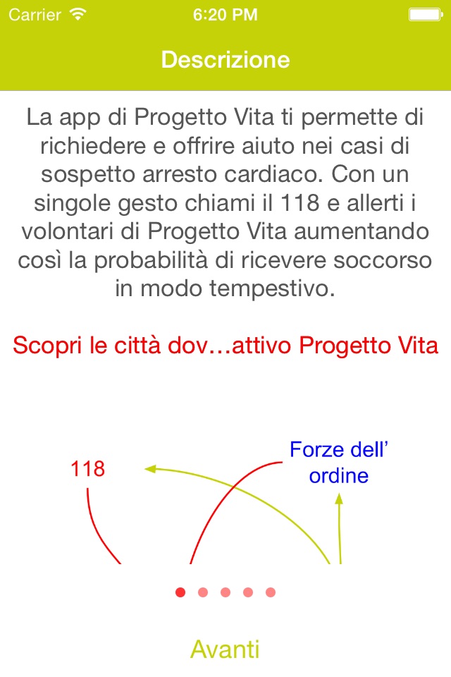 Progetto Vita screenshot 2