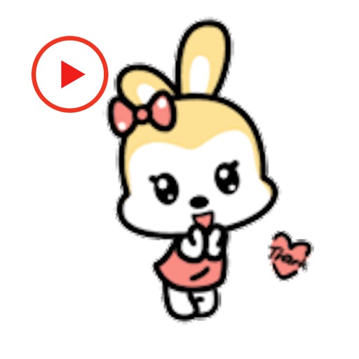 Animated Rabbit Bunny Stickers icon