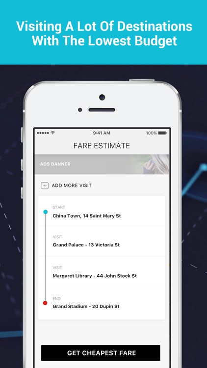 Save Money for U-Taxi - Cheapest fare estimate