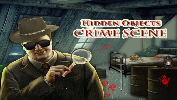 Hidden Objects Crime Scene