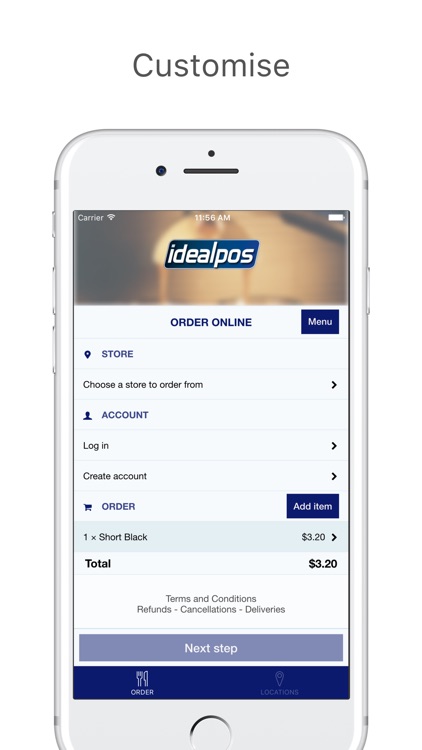 Idealpos Online Ordering