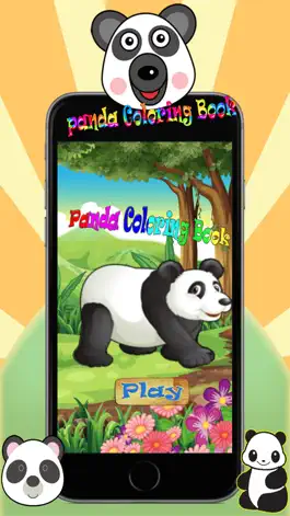 Game screenshot Lovely Panda Coloring Book For Kids mod apk