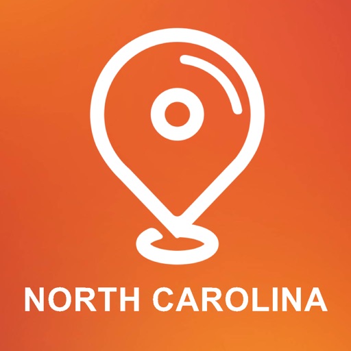 North Carolina, USA - Offline Car GPS