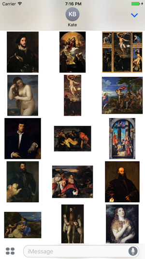 Titian Paintings for iMessage(圖1)-速報App