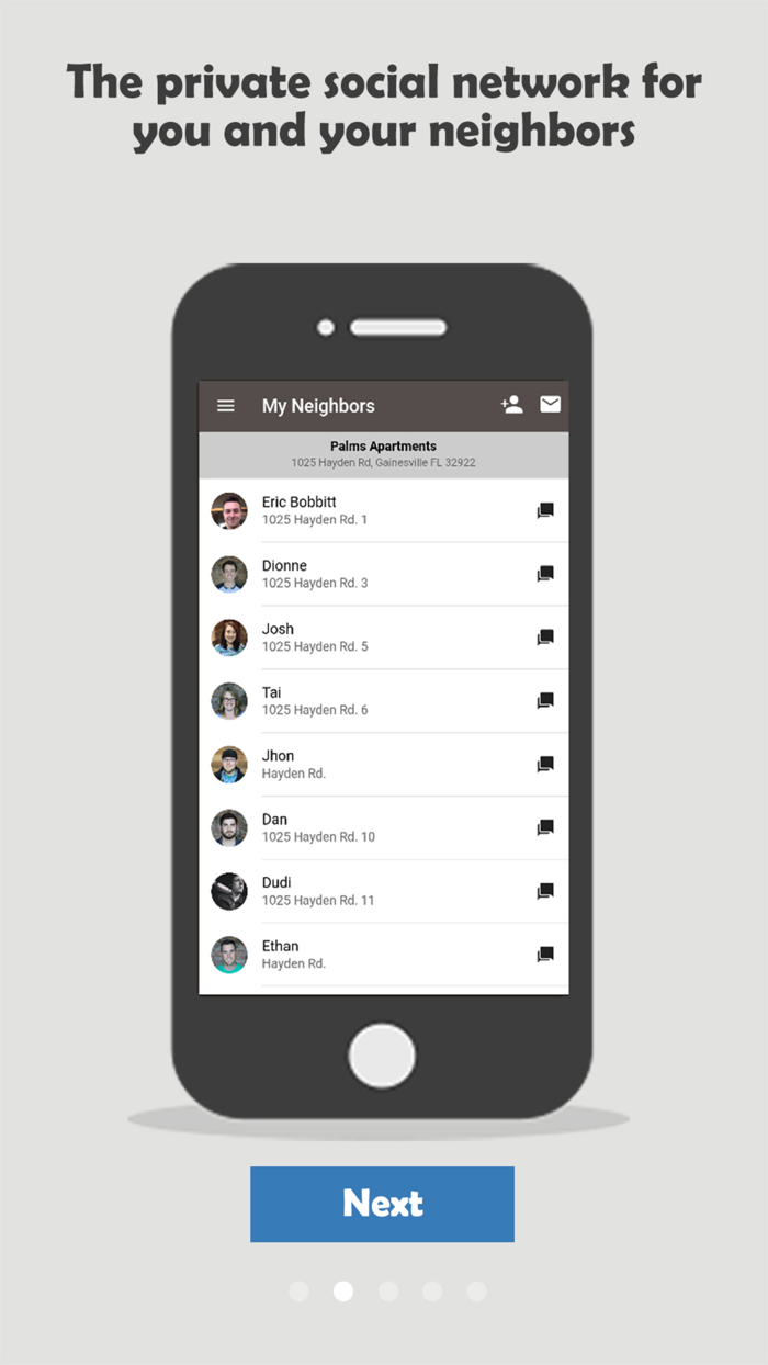 TENANT - Community  Neighbors