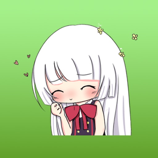 Minnie Chibi Anime Girl Stickers iOS App