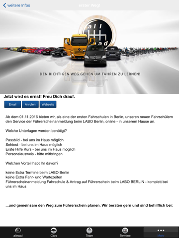 FS allroad - Die FAHRSCHULE in BERLIN screenshot 3