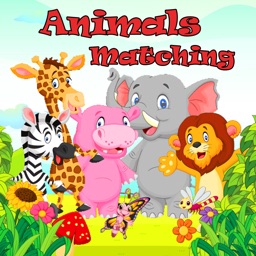 Animal Matching Puzzle - Sight Games for Kids