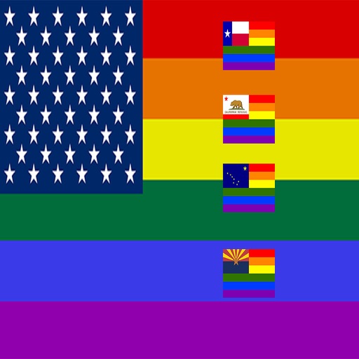 LGBT State Flags icon